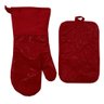kit luva neoprene silica 2 pecas vermelho 02