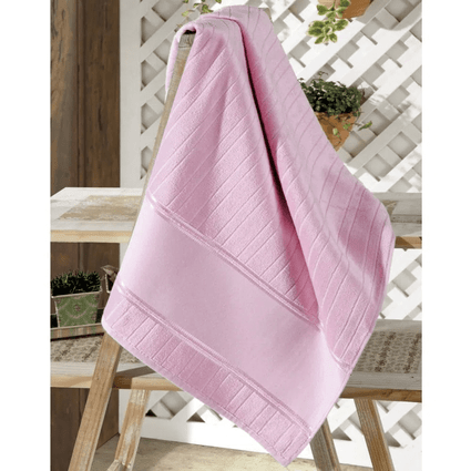 toalha rosto dohler artesanalle rosa
