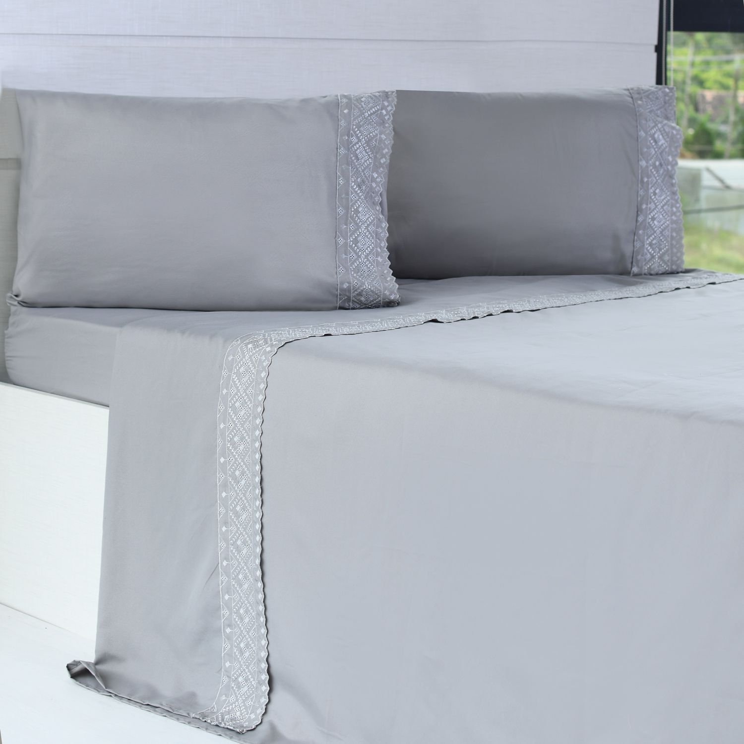 jogo de cama microfibra benecasa concreto site