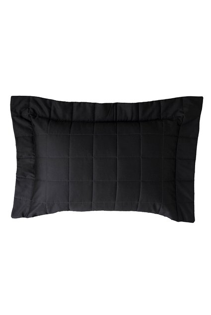 porta travesseiro preto
