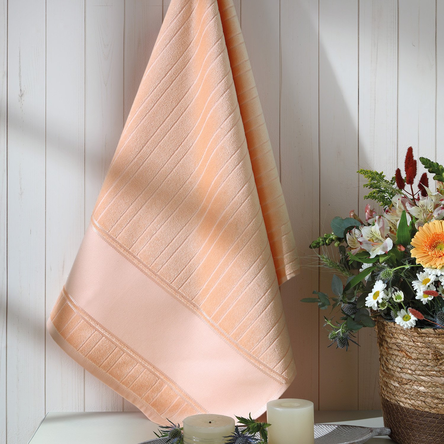 linha artesanato banho velour artesanalle pessego 5915